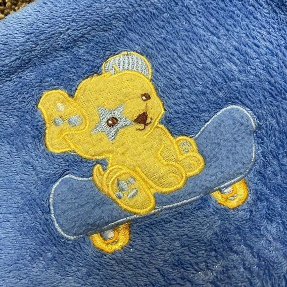 𝅺3/$15 Baby Boy Blanket - Picture 2 of 2